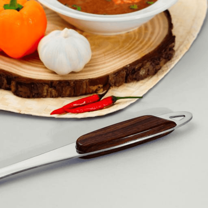 Highly Durable Stainless Steel Sauce Spoon with Long Handle - Souk Al RasSpatulas Whisks & Turning Spoons