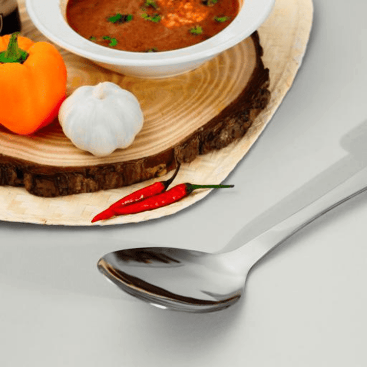 Highly Durable Stainless Steel Sauce Spoon with Long Handle - Souk Al RasSpatulas Whisks & Turning Spoons