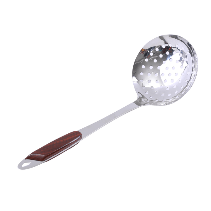 Highly Durable Stainless Steel Skimmer with Long Handle - Souk Al RasSpatulas Whisks & Turning Spoons