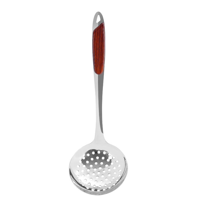 Highly Durable Stainless Steel Skimmer with Long Handle - Souk Al RasSpatulas Whisks & Turning Spoons