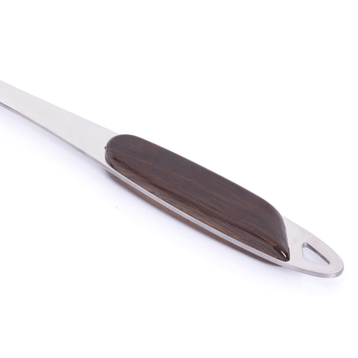 Highly Durable Stainless Steel Slotted Turner with Long Handle|high - quality. - Souk Al RasSpatulas Whisks & Turning Spoons