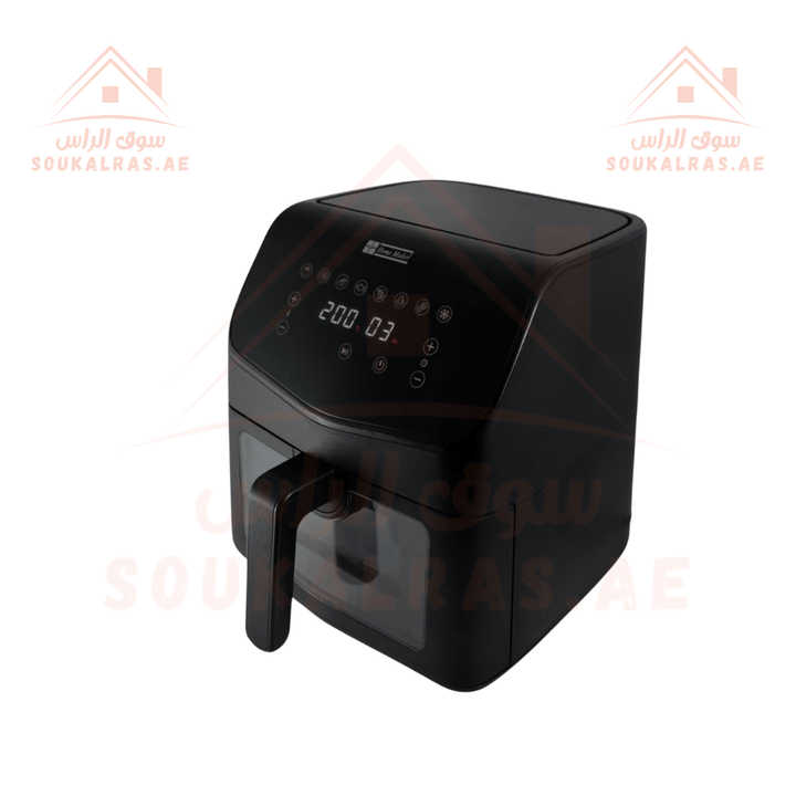 HM Digital Air Fryer 7.5L |Powerful 1700W | Transparent Drawer | Healthy Cooking - Souk Al RasHousehold