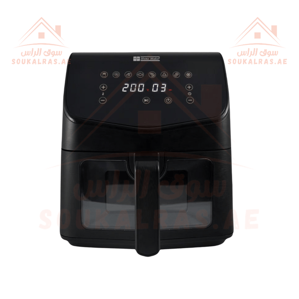 HM Digital Air Fryer 7.5L |Powerful 1700W | Transparent Drawer | Healthy Cooking - Souk Al RasHousehold