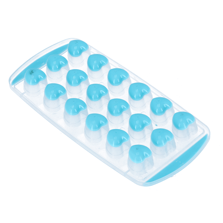 Ice Tray With Lid - 18 Cubes Ice Blue Tray - Souk Al RasKitchen Accessories