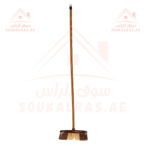 Indoor Sweeping Broom with 1.2M Wooden Handle | Perfect for Hard Floors - Souk Al RasHousehold Cleaning Supplies