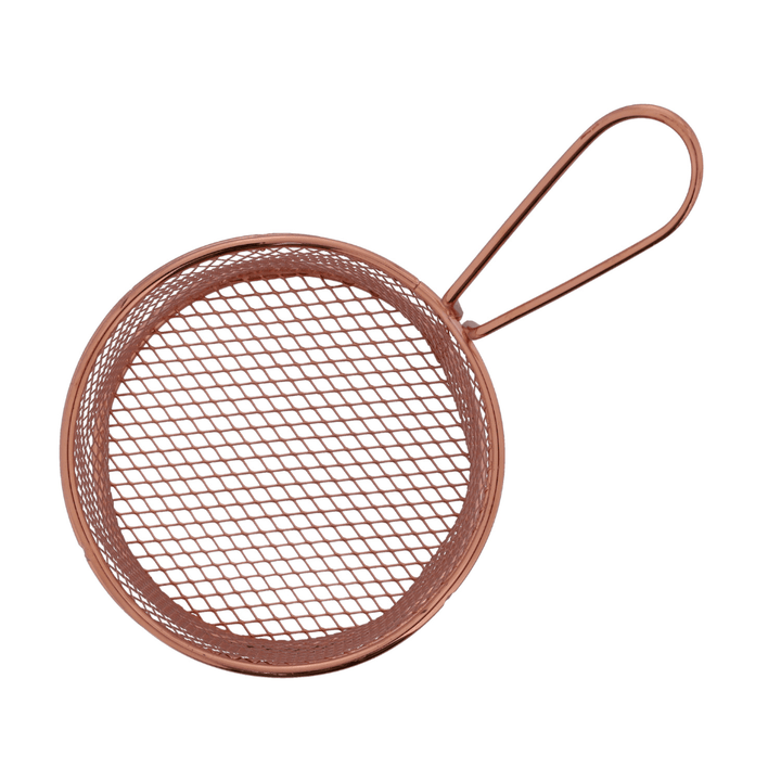 Iron Fried Basket, Strong and Long Handle 15.5X8X8.5CM - Souk Al RasKitchen Accessories