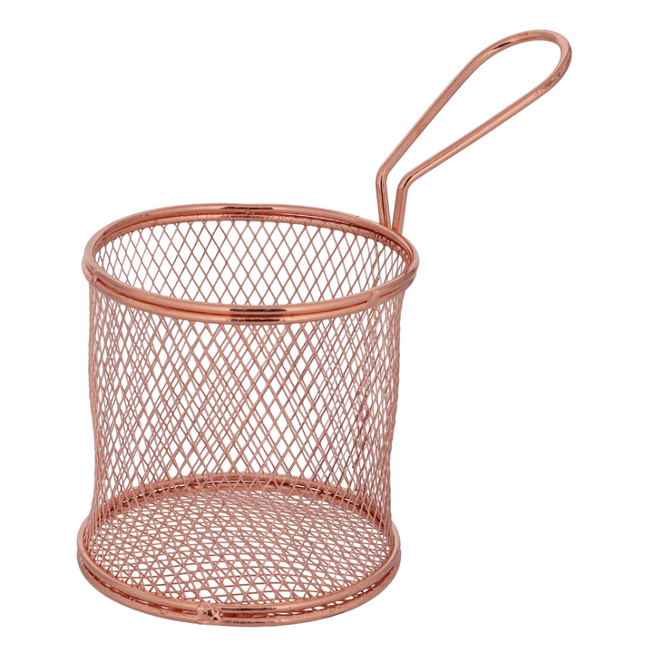 Iron Fried Basket, Strong and Long Handle 15.5X8X8.5CM - Souk Al RasKitchen Accessories