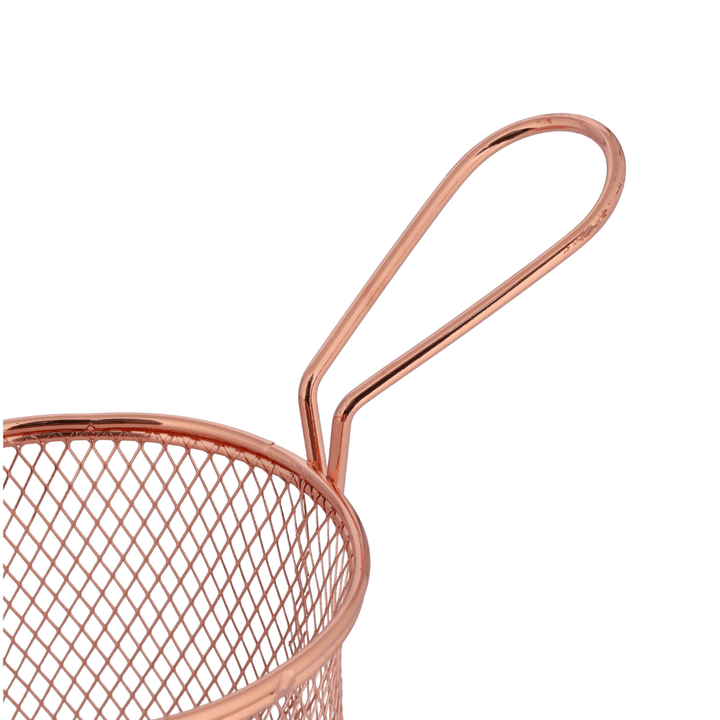 Iron Fried Basket, Strong and Long Handle 15.5X8X8.5CM - Souk Al RasKitchen Accessories