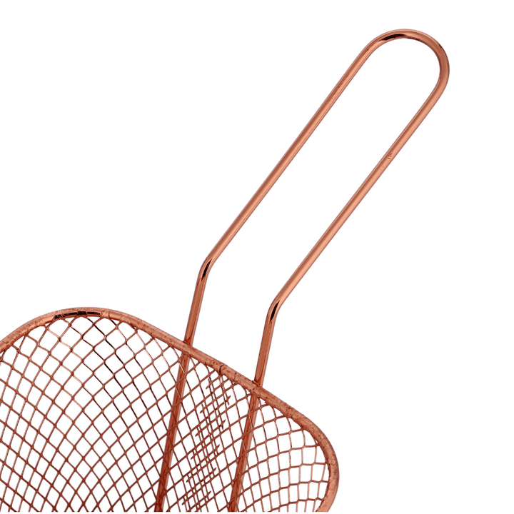 Iron Fried Basket, Strong and Long Handle - Souk Al RasKitchen Accessories