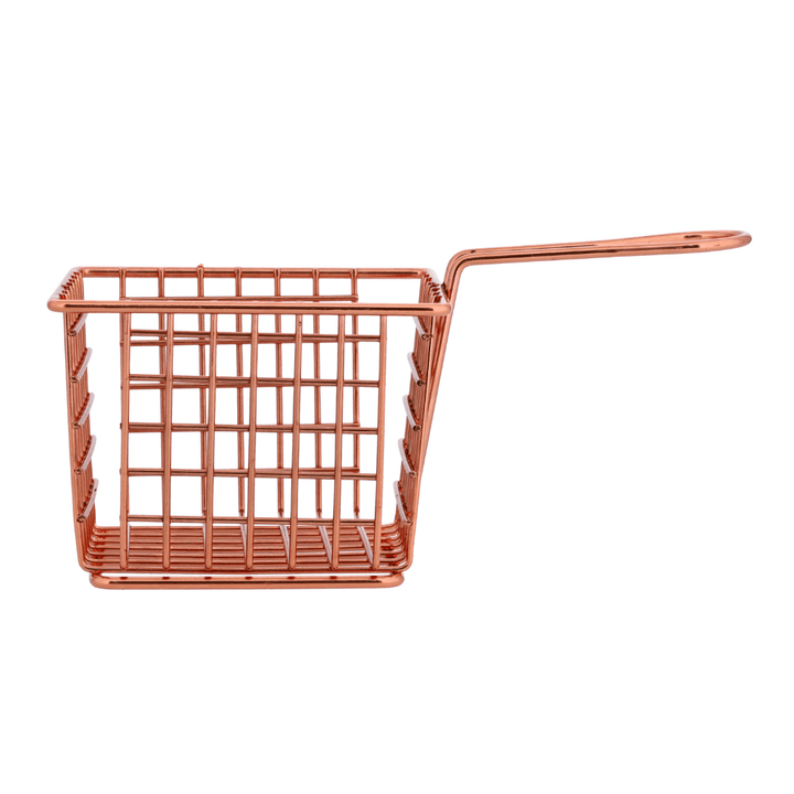 Iron Fried Basket, Strong and Long Handle - Souk Al RasKitchen Accessories