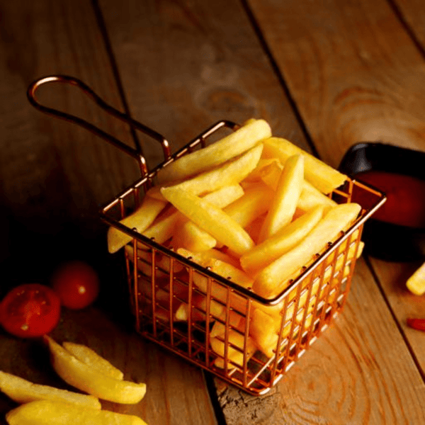 Iron Fried Basket, Strong and Long Handle - Souk Al RasKitchen Accessories