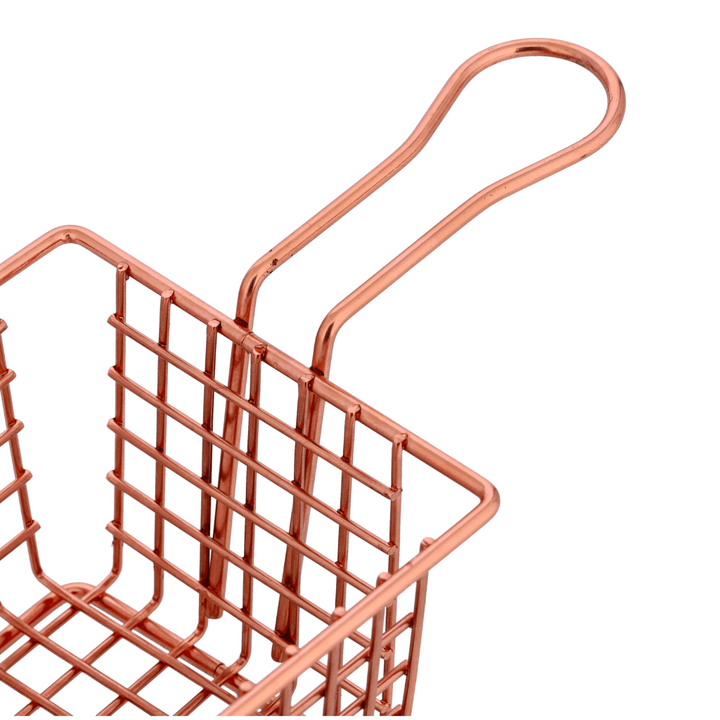 Iron Fried Basket, Strong and Long Handle - Souk Al RasKitchen Accessories