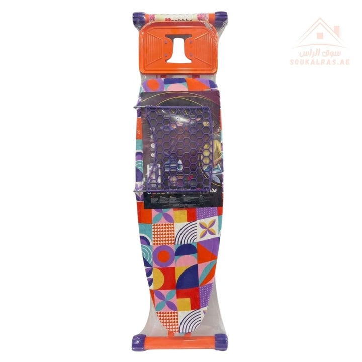 Ironing Board 41×118cm| Foldable Iron Stand with Heat Resistant Tray | Ideal for clothes, abayas, and household fabrics - Souk Al Ras