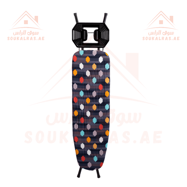 Ironing Board | Powder - Coated Carbon Steel | Adjustable Height & Heat Resistant - Souk Al RasHousehold