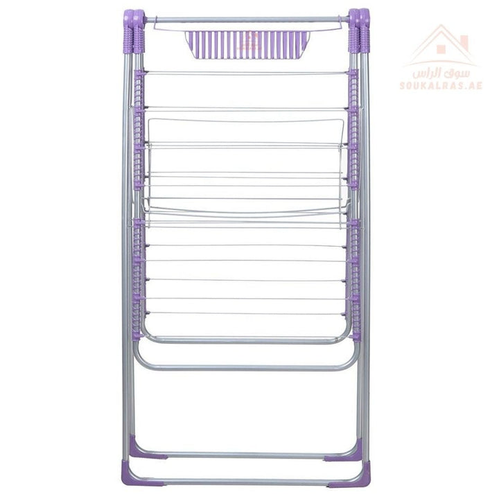 JASSEMINA Laundry Drying Rack | Foldable Metal Clothes Dryer Stand | 60*120 cm | Made in Turkey - Souk Al Ras