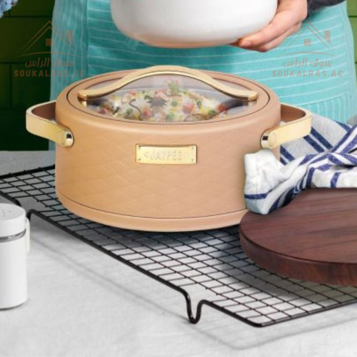 JAYPEE Luxura Klass Luxury Insulated Hot Pot Set (1500ml, 2000ml, 2500ml) | Premium Thermal Casserole | Keeps Food Warm for Hours.made in india. - Souk Al Ras