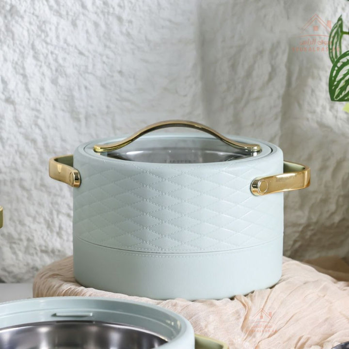 JAYPEE Luxura Klass Luxury Insulated Hot Pot Set (1500ml, 2000ml, 2500ml) | Premium Thermal Casserole | Keeps Food Warm for Hours.made in india. - Souk Al Ras