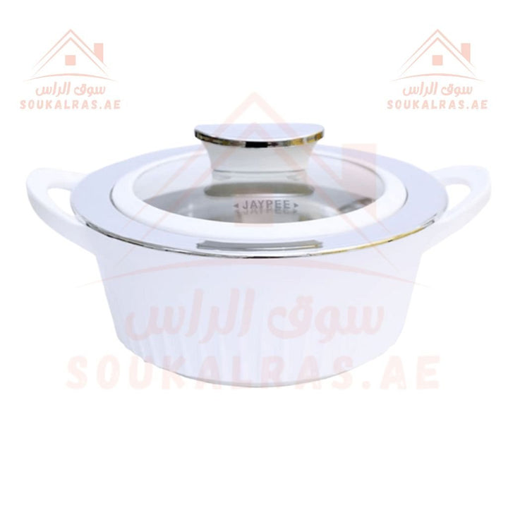 JAYPEE Olivia Thermal Insulated Casserole Hot Pot Food Warmer Set of 3 (1L - 1.5L - 2L) - Souk Al RasServeware