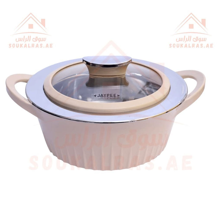 JAYPEE Olivia Thermal Insulated Casserole Hot Pot Food Warmer Set of 3 (1L - 1.5L - 2L) - Souk Al RasServeware