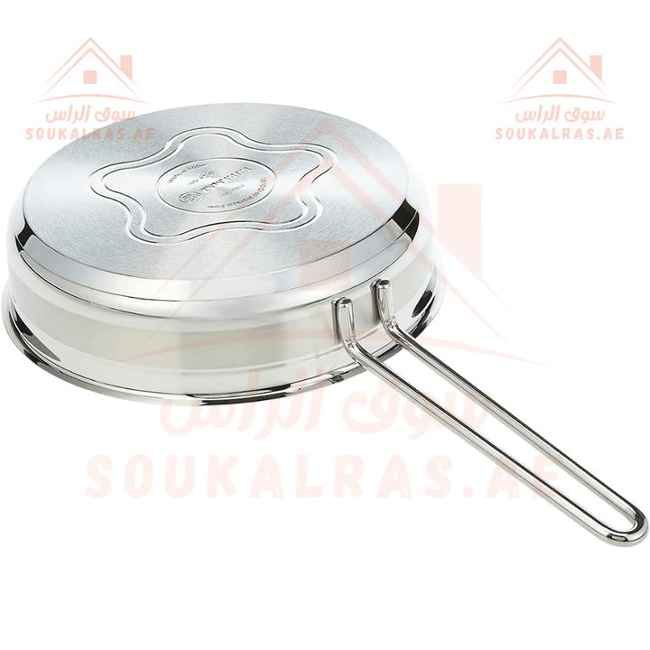 Korkmaz Alfa 18/10 Stainless Steel Cookware Set 9 Pieces| Sizes (5.5L , 3.5L , 3.5 L , 2.7 L , 1.8 L ) | Durable & Elegant Kitchenware - Souk Al Ras