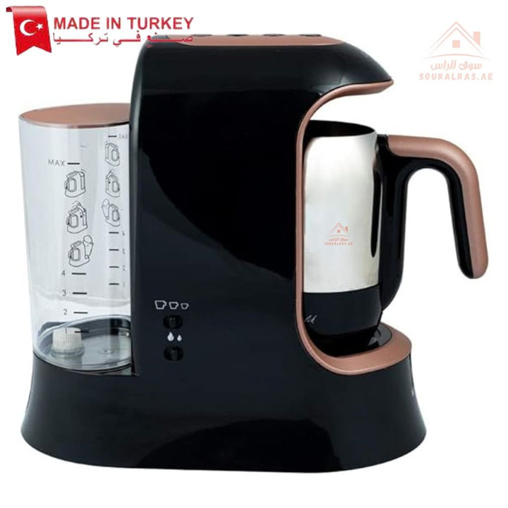 Korkmaz Kahvekolik Aqua Turkish Coffee Machine | 700W | Thermo Balance | One - Year Warranty | Made In Turkey - Souk Al Ras