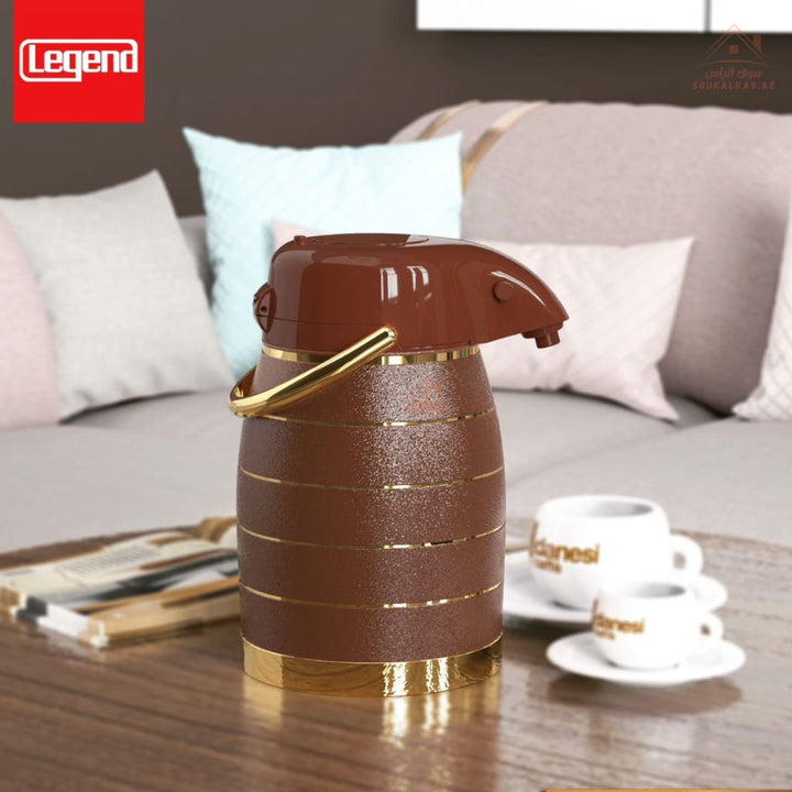 Legend 2.5L Flask | Premium Vacuum Flask | Keeps Drinks Hot & Cold |Versatile Use |Elegant Design - Souk Al Ras