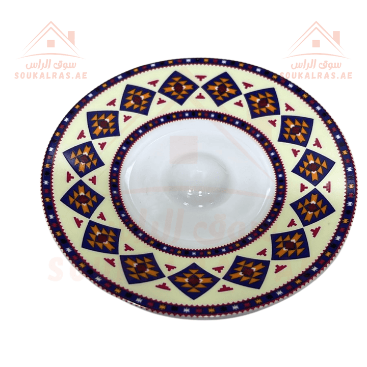 Legend Arabic - Patterned Tea & Coffee Set - 18 Pcs | High - Quality Porcelain | Matching Dallas Available - Souk Al RasCups & Saucer Sets