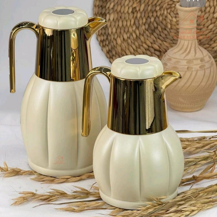 Legend Dallah Set of 2 Vacuum Flasks | 12 Hours Heat Retention | 1.0L & 0.6L | ESMA Certified | 6 Premium Colors - Souk Al Ras