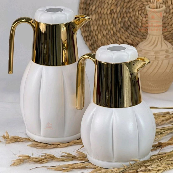 Legend Dallah Set of 2 Vacuum Flasks | 12 Hours Heat Retention | 1.0L & 0.6L | ESMA Certified | 6 Premium Colors - Souk Al Ras