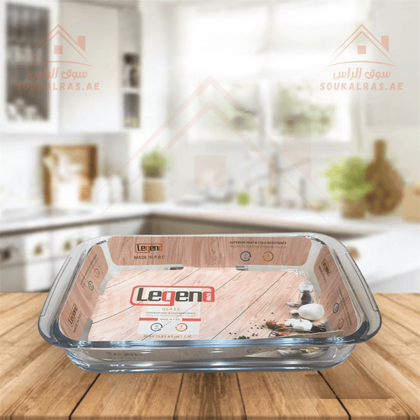 Legend Glass Baking Dish & Baking Tray 1.0L | Durable High - Quality Bakeware - Souk Al RasBakeware