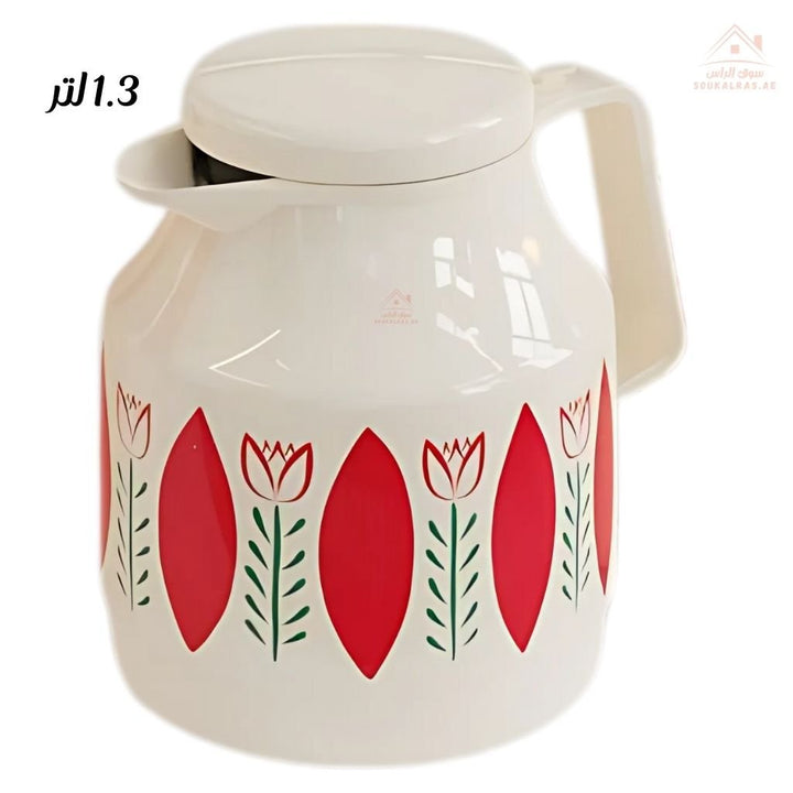 Legend KFA 1.3 L Flask | Pink Glass | ESMA Certified | 1 - Year Warranty | ideal for home or office - Souk Al Ras