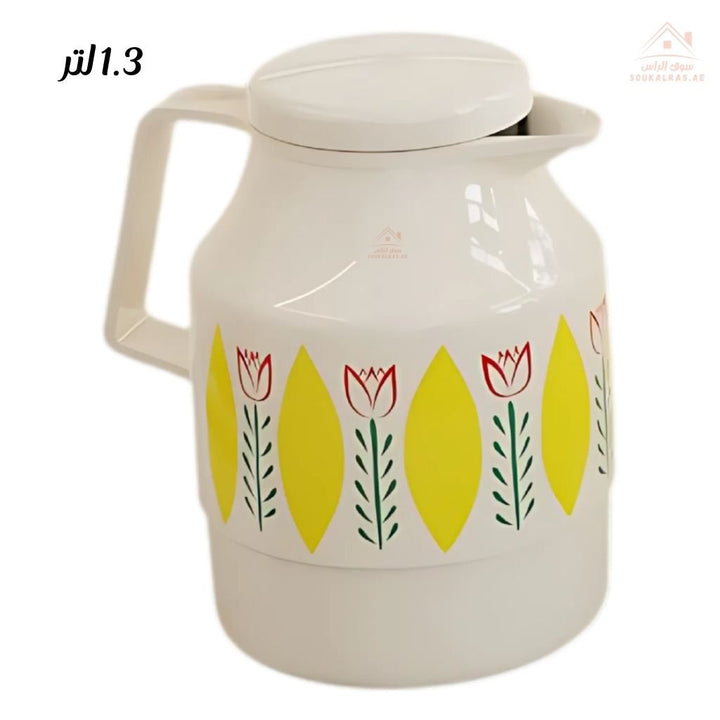 Legend KFA 1.3 L Flask | Pink Glass | ESMA Certified | 1 - Year Warranty | ideal for home or office - Souk Al Ras