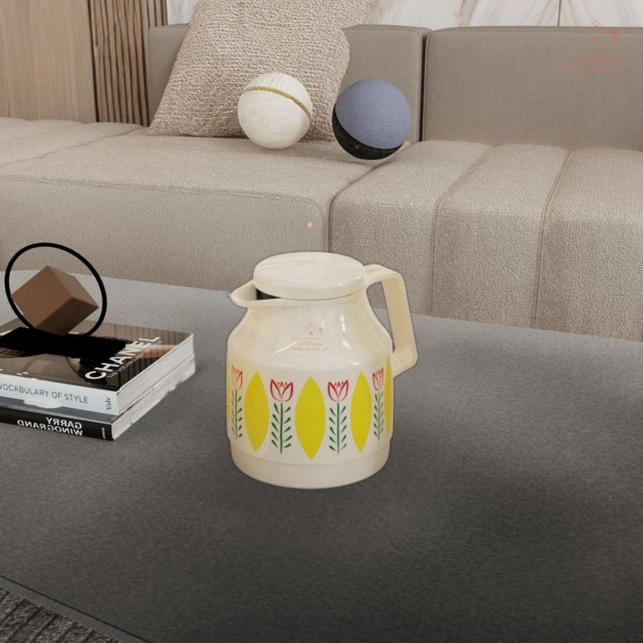 Legend KFA 1L Flask | Pink Glass | ESMA Certified | 1 - Year Warranty | Ideal for home or office - Souk Al Ras