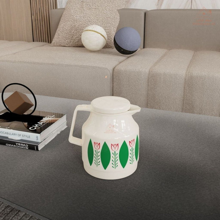 Legend KFA 1L Flask | Pink Glass | ESMA Certified | 1 - Year Warranty | Ideal for home or office - Souk Al Ras