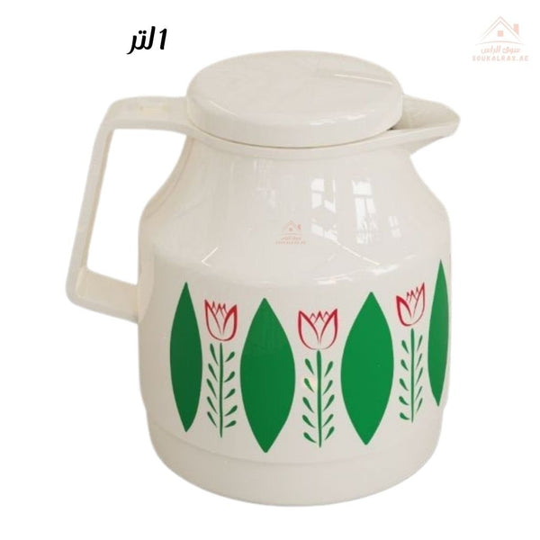 Legend KFA 1L Flask | Pink Glass | ESMA Certified | 1 - Year Warranty | Ideal for home or office - Souk Al Ras