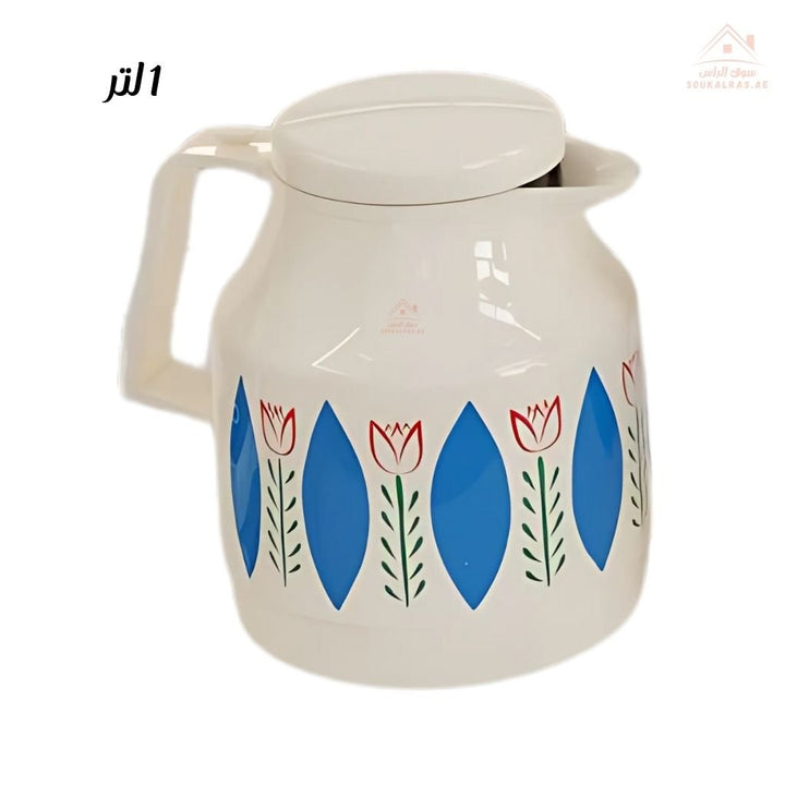 Legend KFA 1L Flask | Pink Glass | ESMA Certified | 1 - Year Warranty | Ideal for home or office - Souk Al Ras