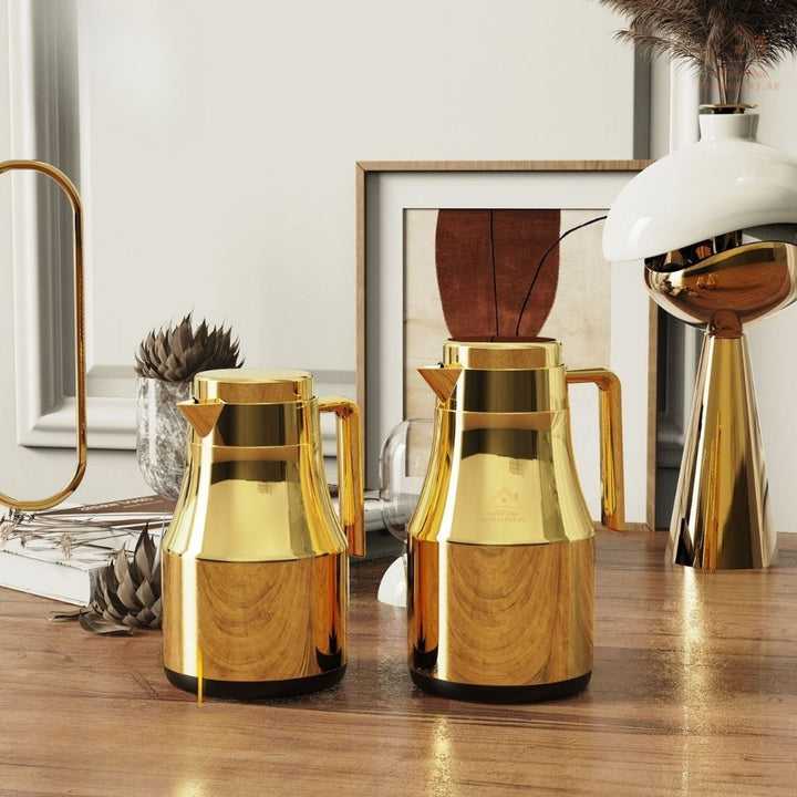 Legend RNT Vacuum Flask Set 0.7L/1.0L | ESMA Certified | Pink Glass | 1 - Year Warranty - Souk Al Ras