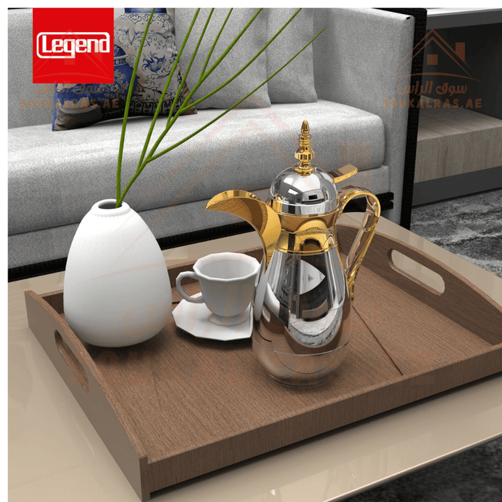 Legend Set of 2 Elegant Dallah for Arabic Coffee 350ml Each Dallah | Souk Al Ras - Souk Al RasVaccum Flasks - Dallah