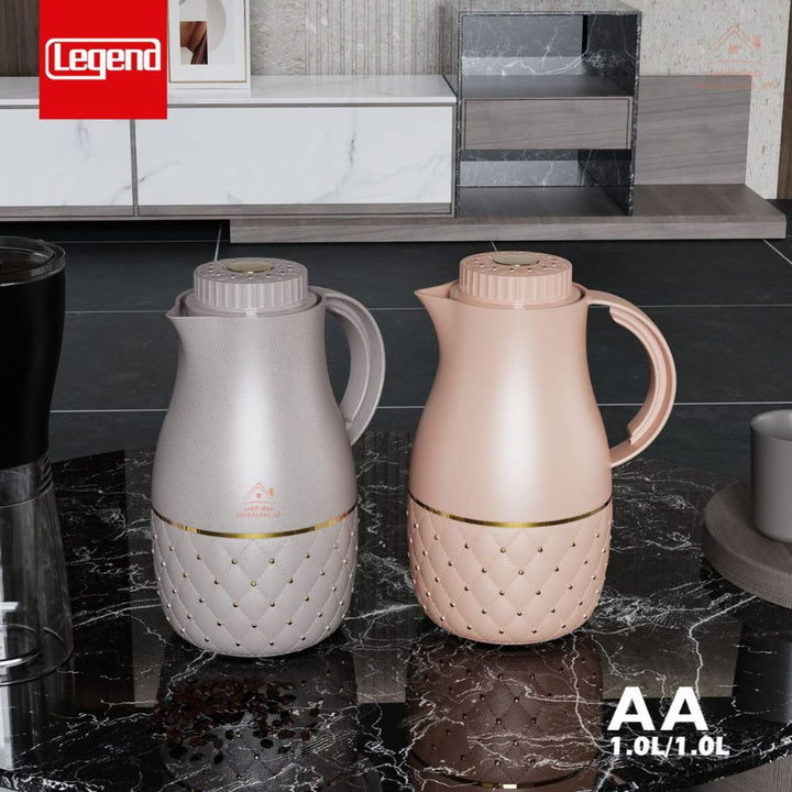 Legend Vacuum Flask 1.0L | Elegant Coffee & Tea Thermos | Premium vacuum insulation for excellent heat and cold retention - Souk Al Ras