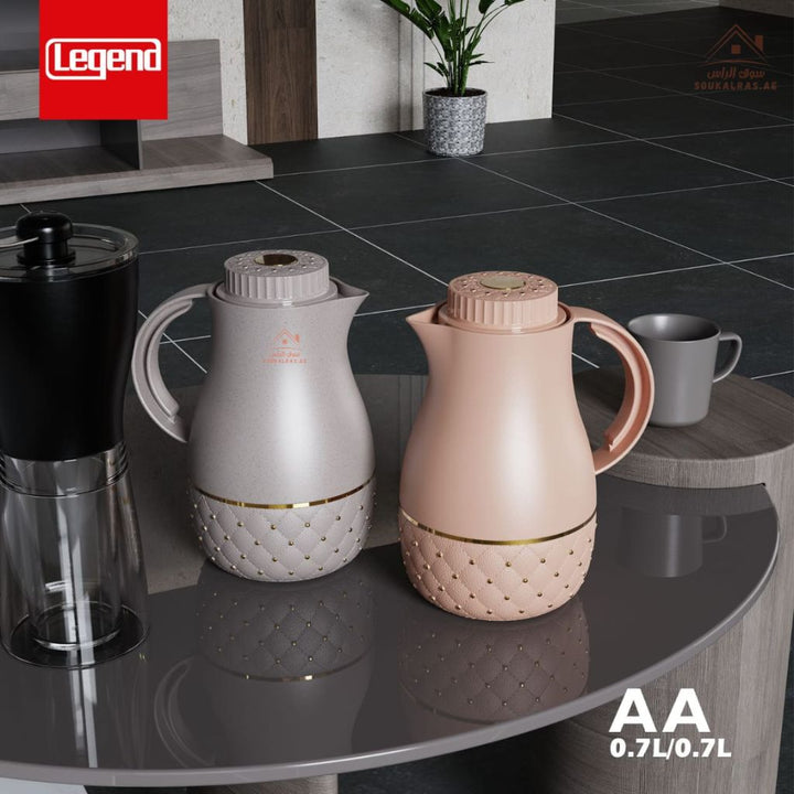 Legend Vacuum Flask 700 ML | Elegant Coffee & Tea Thermos | Premium vacuum insulation for excellent heat and cold retention - Souk Al Ras