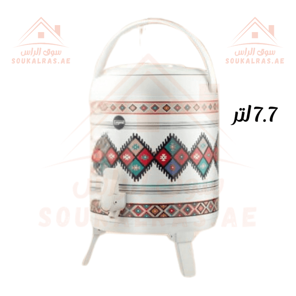 Legend Water Dispenser 7.7L | Traditional Pattern Design | Keeps Beverages Cool for Hours - Souk Al Ras