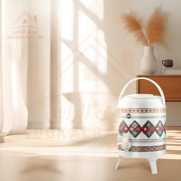 Legend Water Dispenser 7.7L | Traditional Pattern Design | Keeps Beverages Cool for Hours - Souk Al Ras