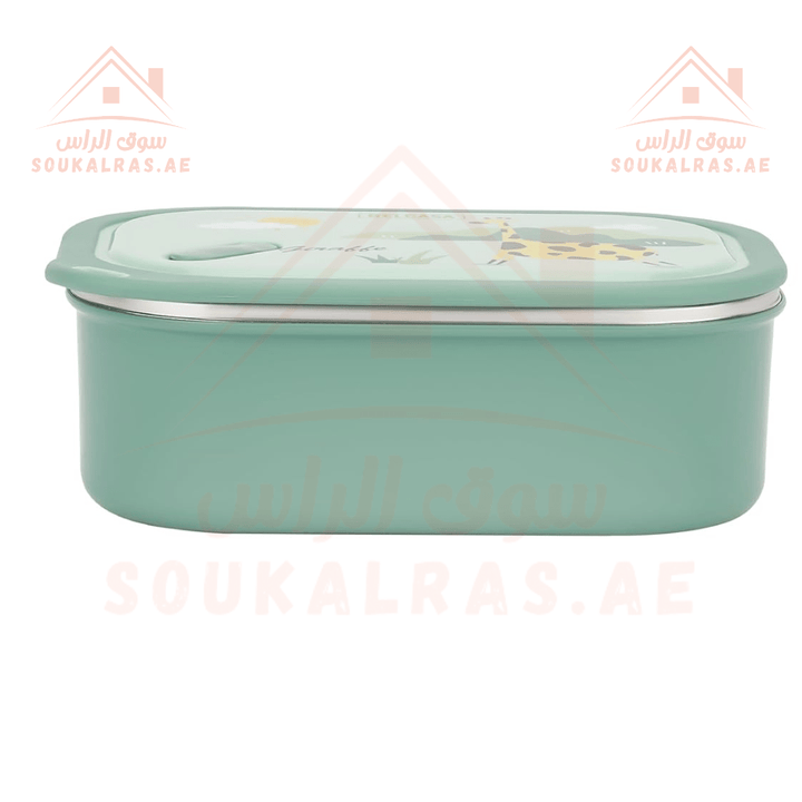 Lunch Box with Divider - 1000ML, Durable and Spacious Food Container - Souk Al RasLunch Box