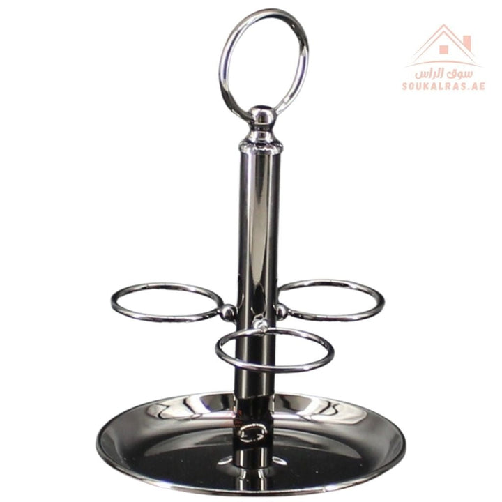 Luxury Cup Stand Gold/Silver/ Black | Elegant Metal Cup Holder with Stable Base | Perfect for Serving & Kitchen Organization - Souk Al Ras