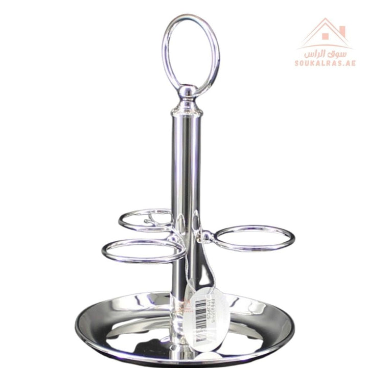 Luxury Cup Stand Gold/Silver/ Black | Elegant Metal Cup Holder with Stable Base | Perfect for Serving & Kitchen Organization - Souk Al Ras