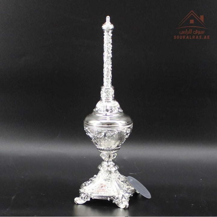 Luxury Decorative Bukhoor Burner | Elegant Gold & Silver Design | Premium Home Fragrance Accessory - Souk Al Ras