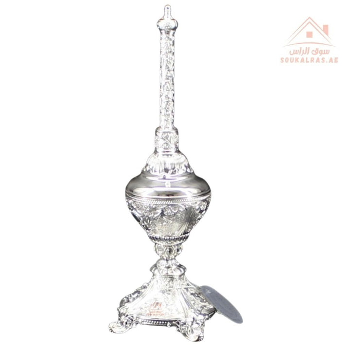 Luxury Decorative Bukhoor Burner | Elegant Gold & Silver Design | Premium Home Fragrance Accessory - Souk Al Ras