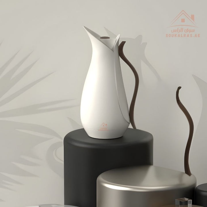 MAHRA 1 Liter Vacuum Flask Solid Colors Collection | Premium Vacuum Flask | Modern Elegant Design | Keeps Drinks Hot & Cold - Souk Al Ras