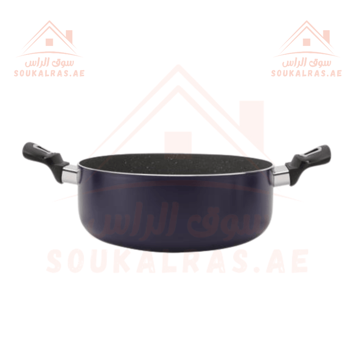 Marble Non - Stick Cookware Set 8PCS - Souk Al RasKitchen & Dining