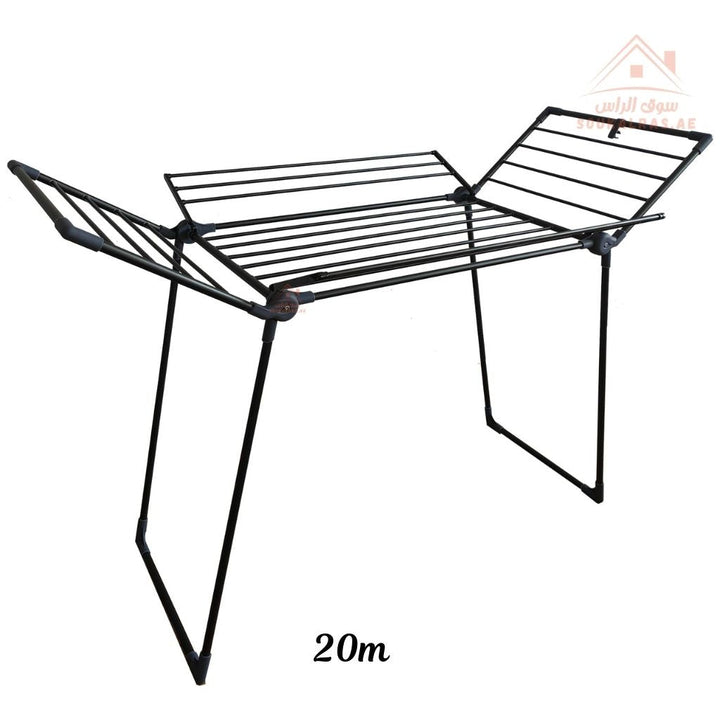 MAVRO 20 - Meter Foldable Clothes Drying Rack | Heavy - Duty Laundry Dryer Stand | Indoor & Outdoor Use - Souk Al Ras